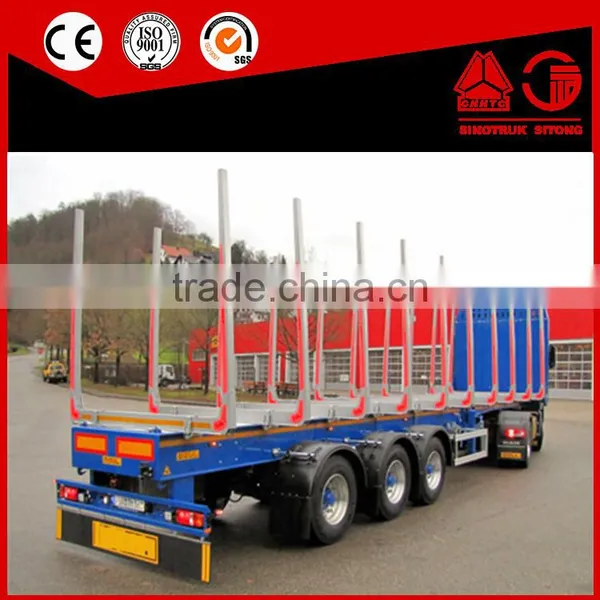 Sitong Trailer Timber Transporting Tractor Trailer for Online Shopping photo-2