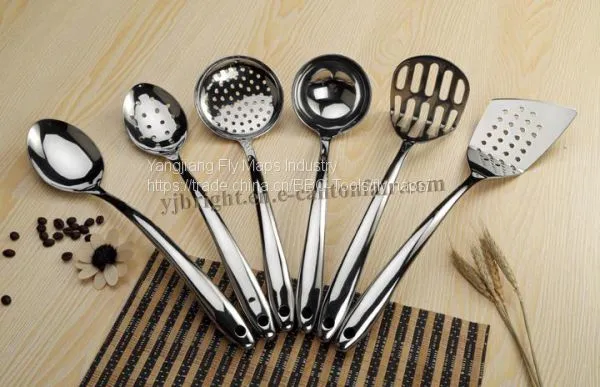304 High Quality Stainless Steel Kitchen Utensil Set photo-3