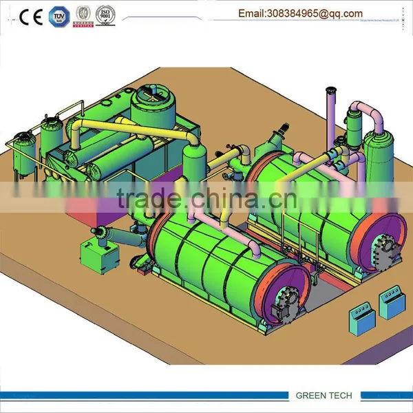 Hot Selling Machines for Waste Tire to Oil Refinery Machines photo-3