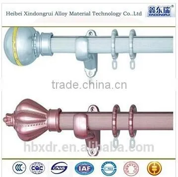 Aluminum Anodized Profile Curtain Rod With End Cap_Factory Supplier!! photo-3