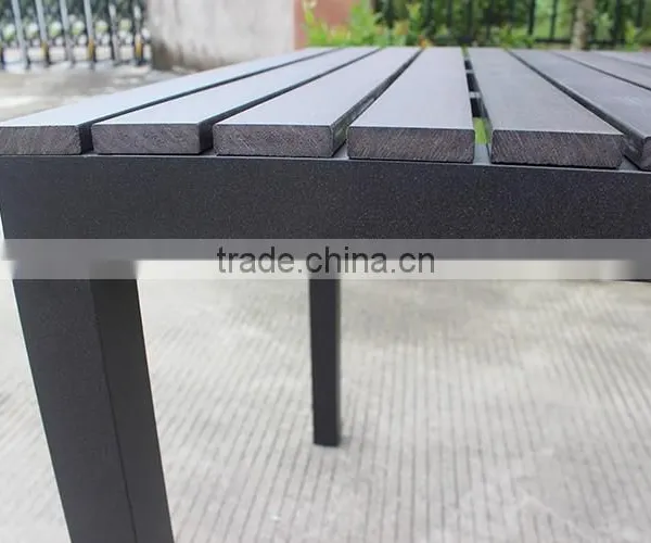 Plastic Wood Material and Dining Room Furniture Table photo-3