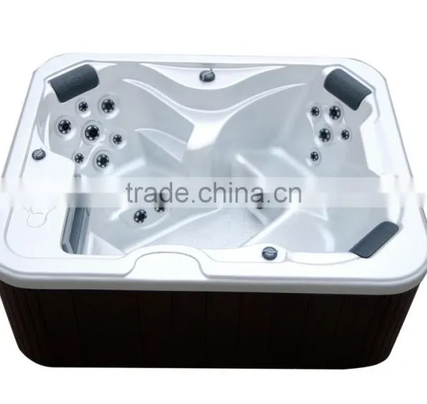 6 Person Party Garden Spa Massage Bathtub With Glass Holder photo-4