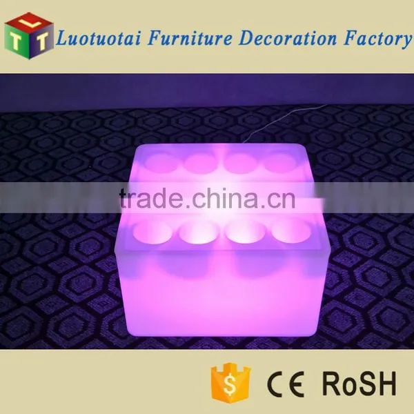 Waterproof Outdoor Use for Swimming Pool Led Wine Tray With Hole for Bottles photo-3