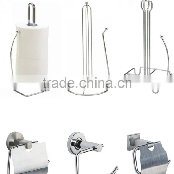 Wholesale Hotel Style Wall-mounted Polish Stainless Steel Bahtroom Toilet Paper Holders photo-3