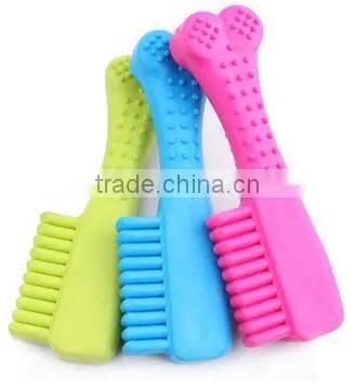 CY106 Pet Supplies New Dog Toy Rubber Toothbrush Dog Molar Clean Teeth Toy Products photo-4