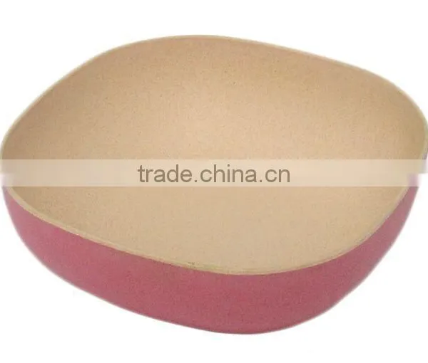 Anhui Green Round Bamboo Fibre Tableware Bowls Set, Eco Friendly Bamboo photo-6