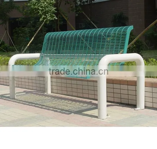 Steel Metal Modern Commercial Seating Benches photo-6