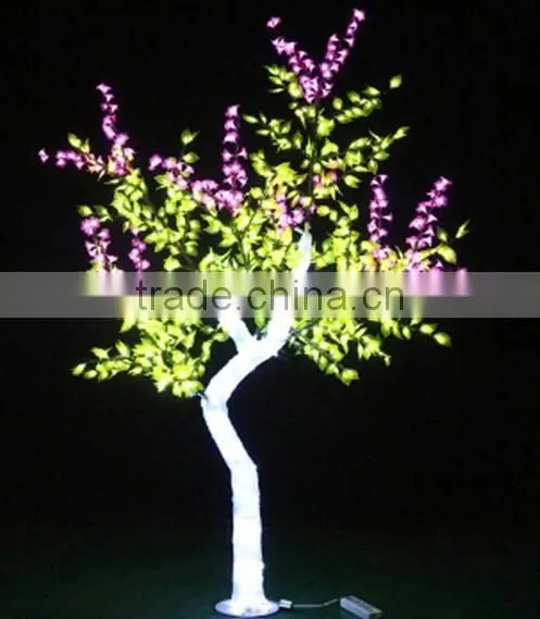 Home Garden Decorative 210cm Height Outdoor Artificial Red Flashing LED Solar Lighted up Trees EDS06 1417 photo-4