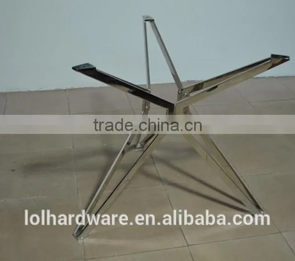 Stainless Steel Base Glass Coffee Table photo-4