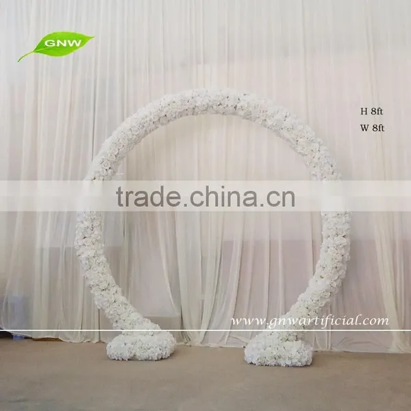 GNW FLW1605001-M Wholesale Artificial Flower Wall for Wedding Backdrop Design photo-2