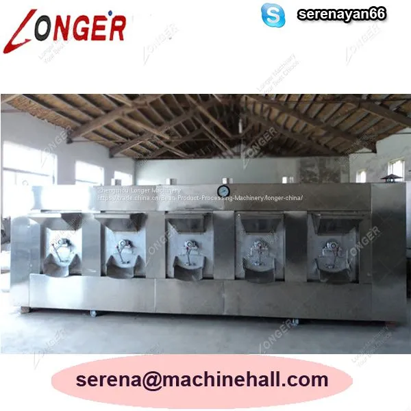Large Scale Cashew Nuts Roasting Machine Manufactuer LGMHK-5 photo-4
