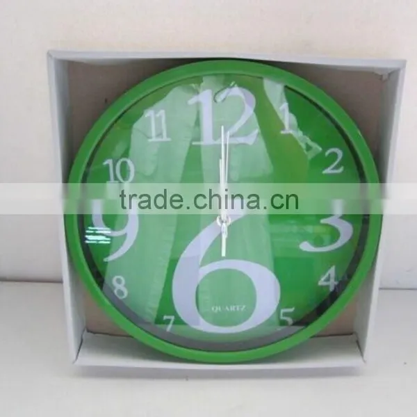Decorative Fashion 10 Inch Plastic Wall Clocks photo-3