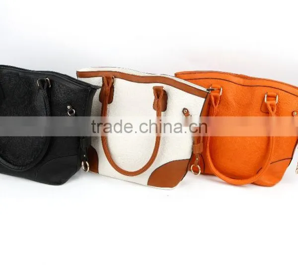 Wholesale Fashion pu Leather Designer Women Lady Women's Tote Bags Handbags Fashion photo-3