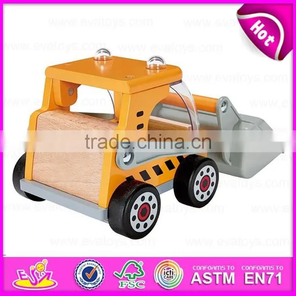 Продается модный маленький деревянный экскаватор для детей W04A144-S photo-3