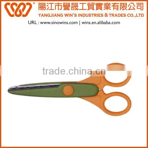 B6004 Inexpensive Children Zig Zag Craft Scissors photo-3