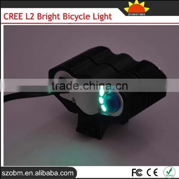 OEM L2 4 Mode High Lumen Long Shot Distance Led Bike Light Bicycle Headlight photo-3