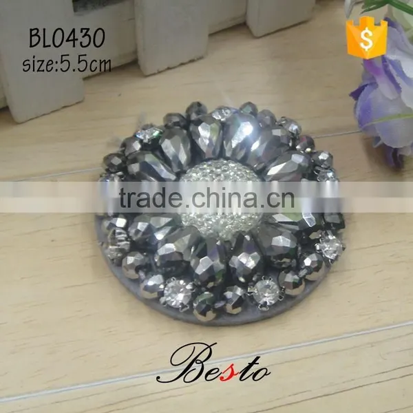 High-end Atmosphere Magntic Blinking Rhinestone Appliques photo-2