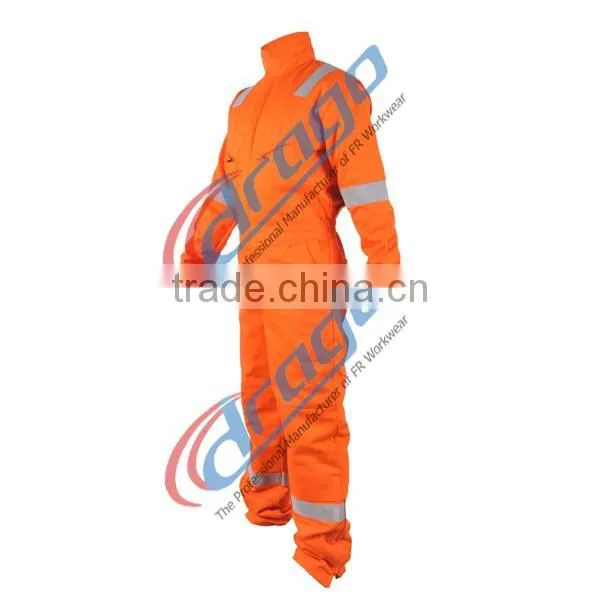 EN 11611 Fire Resistant Anti-static Coverall Workwear Uniform photo-2