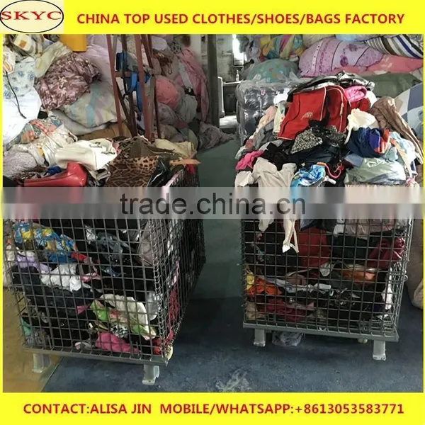 All Type and All Material Used Clothes Bags Shoes in Bales for Benin, Nigeria, Ghana photo-3