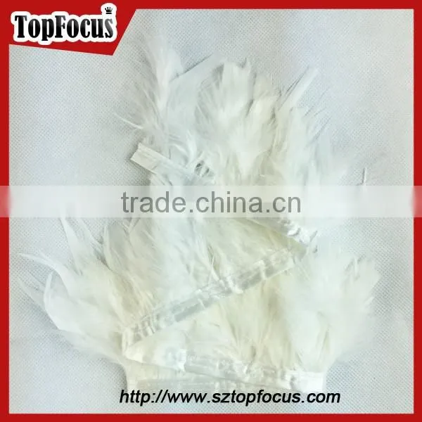 Green Trimming Fringe for DIY Cloth Synthetic Wholesale Turkey Feathers photo-6