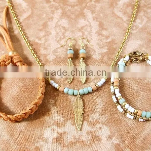 Wholesale Flower Rhinestone Jewelry Sets Earring and Necklace Sets Women Jewelry Set photo-3