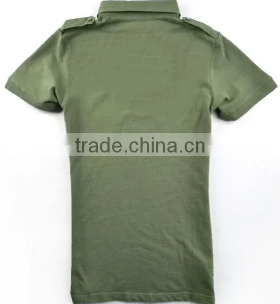 Top Sales Polo Combat Shirt Design Army t Shirt Pockets photo-2