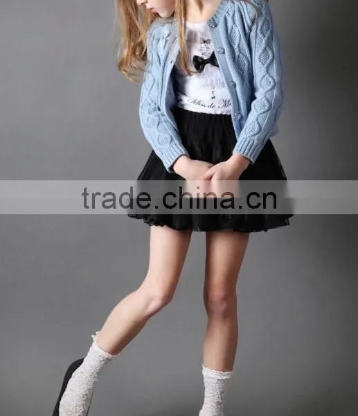 2014 Girls Latest Sweaters Winter Children's Clothing photo-2