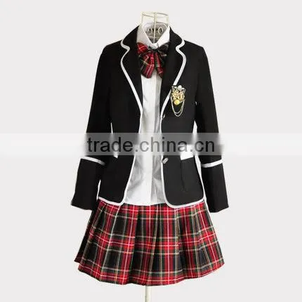 Juqian Wholesale China Sexy Korean School Uniforms High School Girl's Winter School Wear photo-3