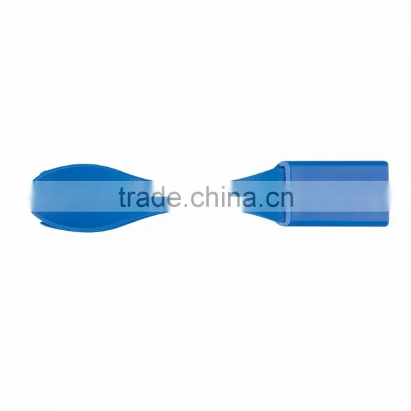 4-In-1 Biggie Utensil Set - Set Doubles as Tongs, Simply Turn Spoon/knife Around and Slide Into Fork Handle photo-2