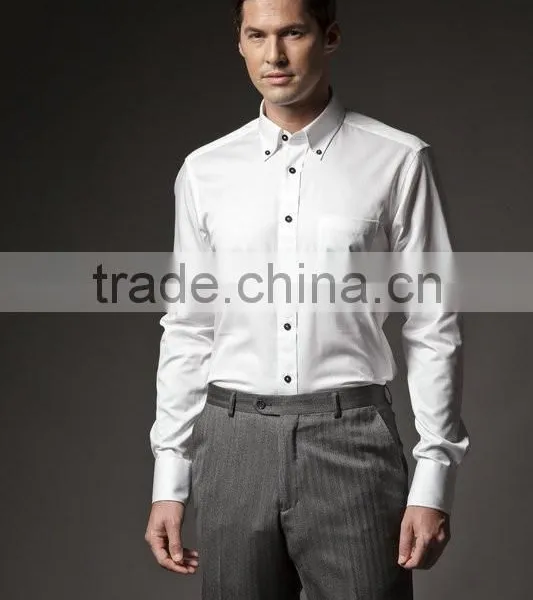 Wholesale Custom Design Dress Shirt, High Quality Man Shirt, Long Sleeve Shirt photo-3