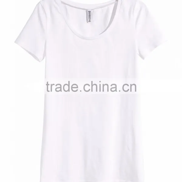 Guangzhou Factory OEM Customized Causal Style Plain Dyed 100% Cotton 160g Short Sleeve O-Neck Wholesale Blank T Shirts photo-3