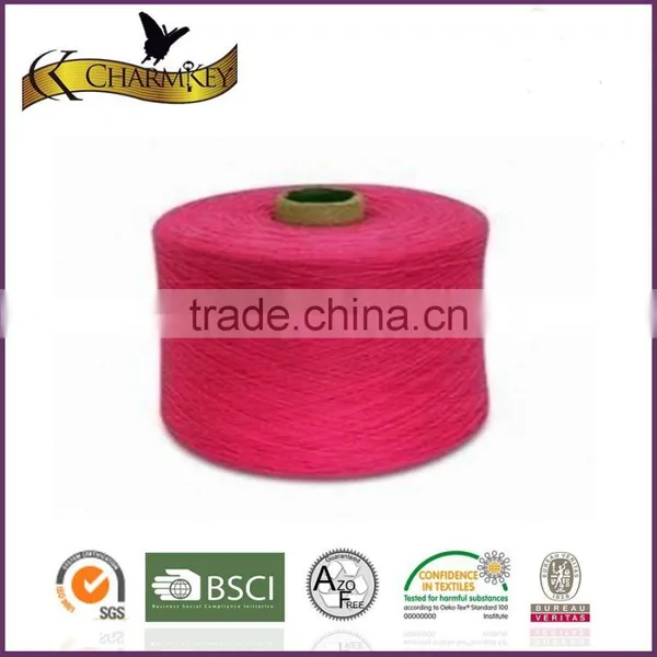 Cheap Price High Quality 70wool and 30polyester Blend Yarn Dyed on Cone photo-1