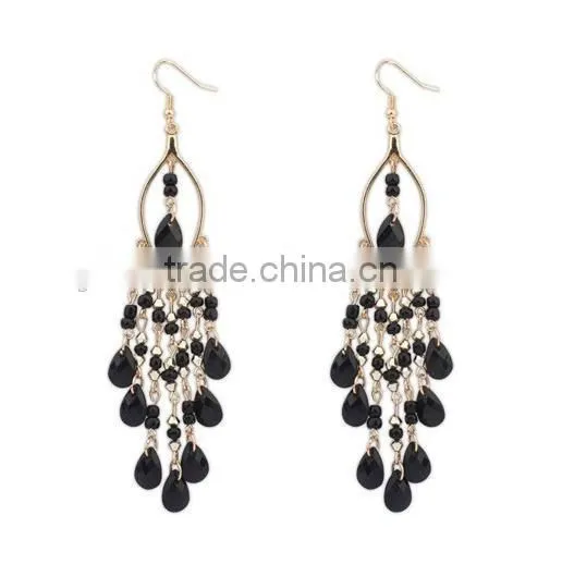 Bohemia Fashion Beads Tassels Earring photo-4