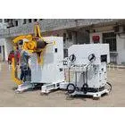 Hydraulic Loading Car Decoiler Straightener Feeder For Electron Industry