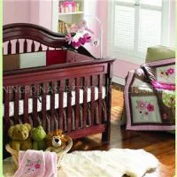 Summer Season Baby Girl Bedding Infant Floral Crib Bedding