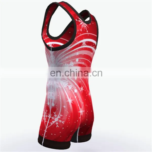 Hot Sale Custom Singlet Wholesale Wrestling Singlet photo-5