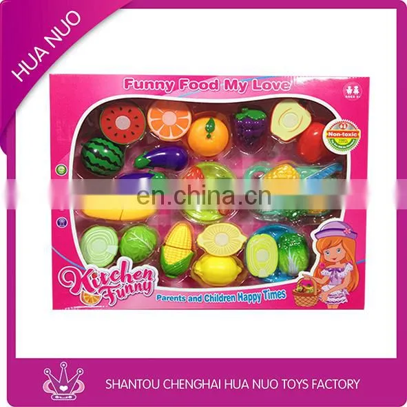 Child plastic toy fruit toy set