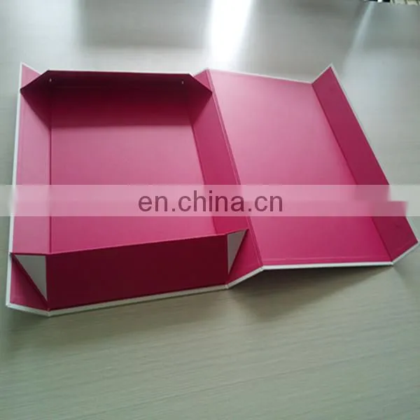 Gift Paper Box Flat Packed Save Space Custom Printed Clothing Packaging Gift Paper Box photo-4