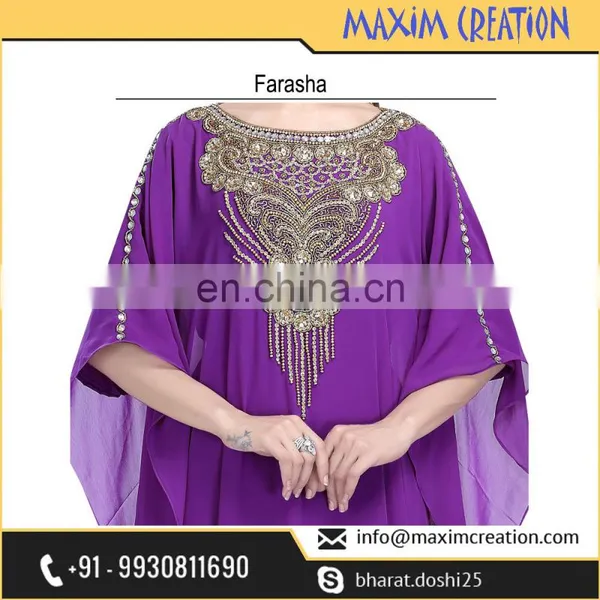 Haute Coutre Farasha Kaftan For Arabian Women 5988 photo-2