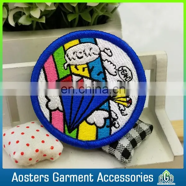 New Fashional Custom Logo Professional Embroidery Patch photo-3
