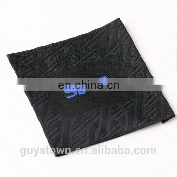 Custom Private Smooth Damask Satin Woven Labels for Clothing photo-4