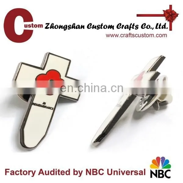 Custom Round Lapel Pins /metal Pin Badges With Hard Enamel photo-5
