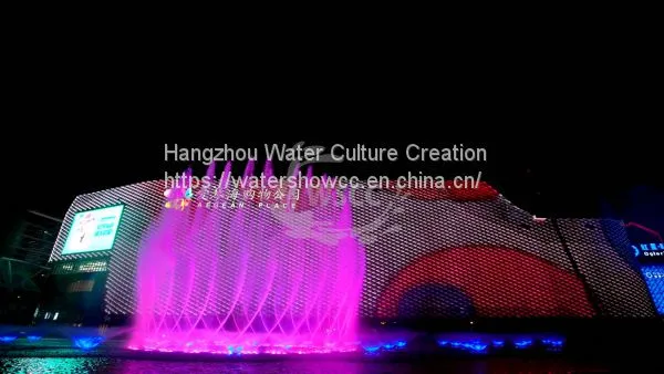 Fountain Show Musioc Dancing Fountian LED Show Fire Show in the River or Lake or Near Shopping Mall photo-5