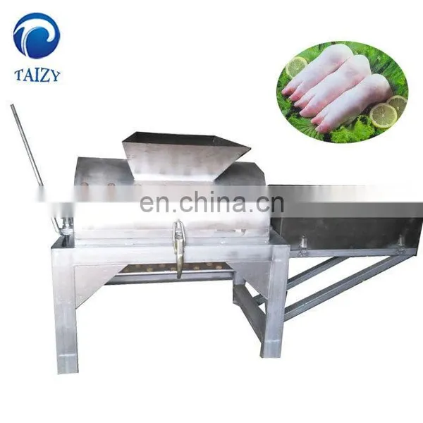 High Efficiency Animal Feet Hair Removing Machine Pig Trotter photo-3