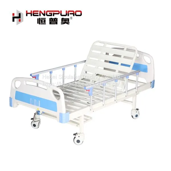 Home Medical Equipment Two Cranks Elderly Care Bed With Mute Wheel photo-4