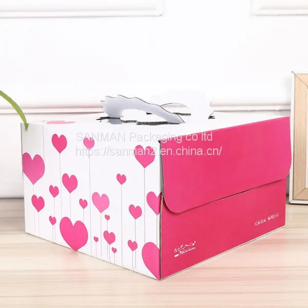Cute Pink Jewelry Packaging Shipping Box photo-4