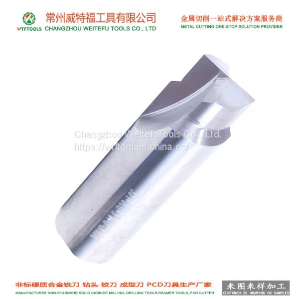 Hrc 65 Straight Flute Reamer With Inner Coolant Hole for Cnc Milling photo-4