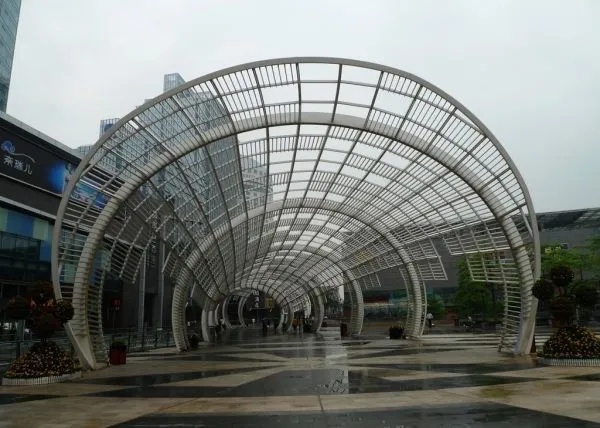 Steel Q235 Use For Theater Steel Structure Space Grid photo-2