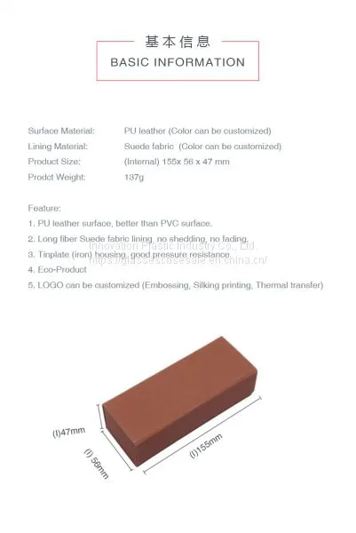 Triangle Folding Glasses Case; Simple Eyewear Case for Reading Glasses and Sunglasses photo-4