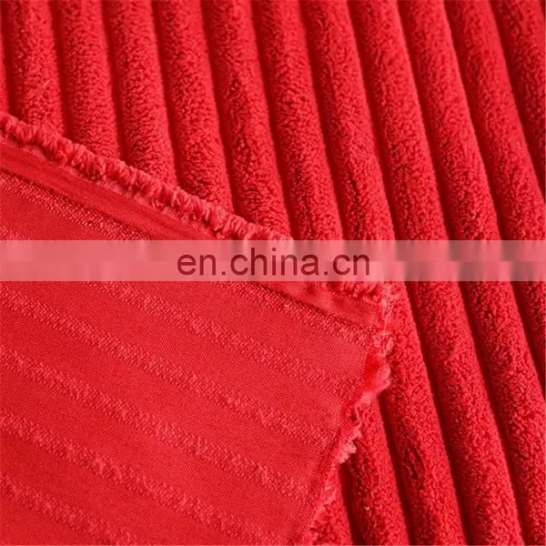 100% Polyester 1.5 Wide Wale Corduroy Upholstery Fabric photo-3